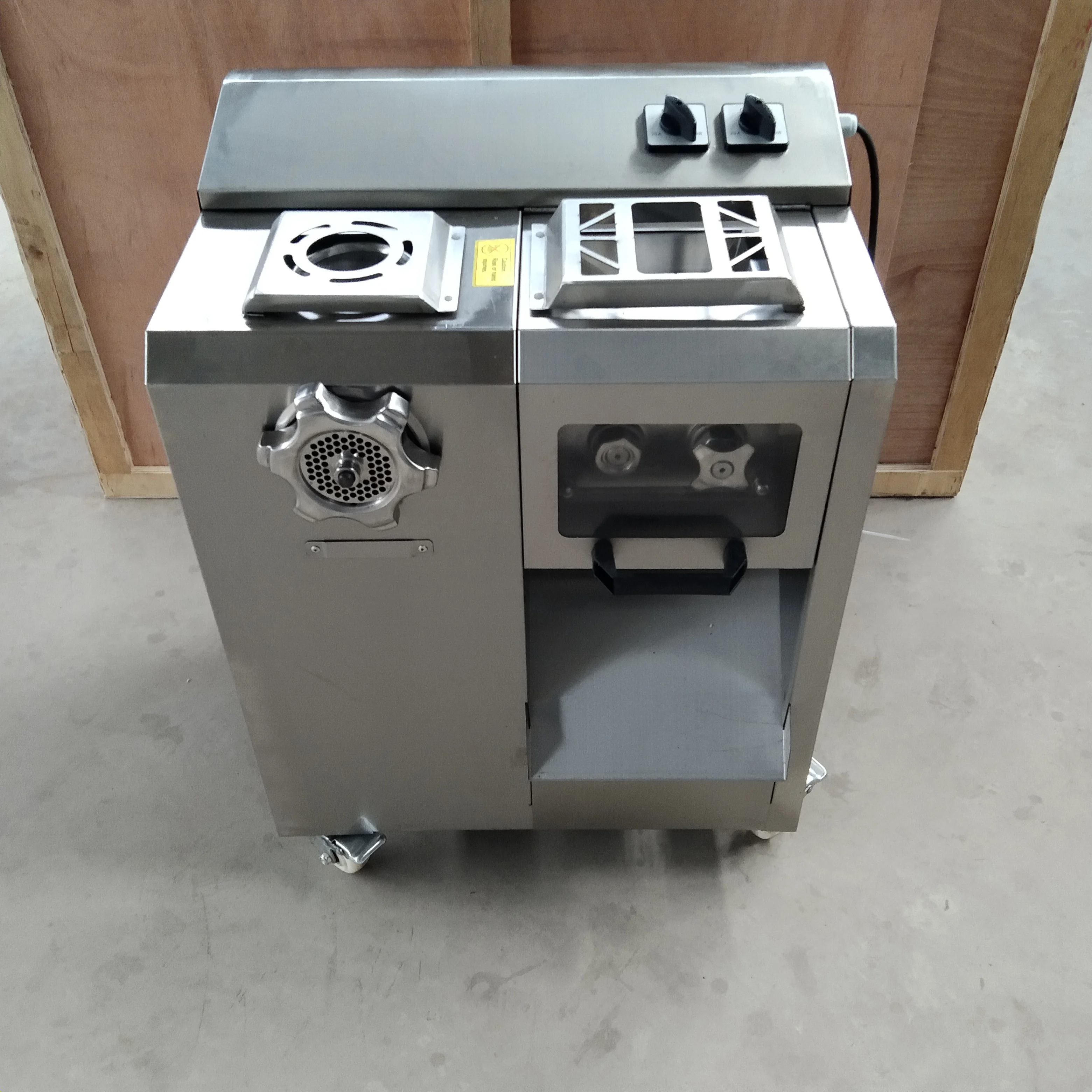 Коммерческая многофункциональная Мясорубка из нержавеющей стали большая