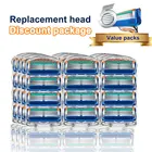 Бритва Gillette Fusion 5 для мужчин, безопасная ручная бритва, сменные t-образные головки, прямые лезвия