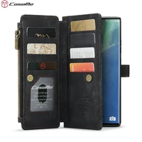 caseme for samsung note20 ultra s22 s21 s20 ultras21 s22 s20 s10 s8s9 plus s21s20 fe leather wallet magnet case card cash slot