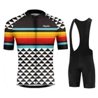 Новинка 2022, велосипедная рубашка Raphaful с коротким рукавом, велосипедный комплект из Джерси, летняя велосипедная одежда, дышащий комплект для езды на велосипеде, MTB, Maillot, Ciclismo