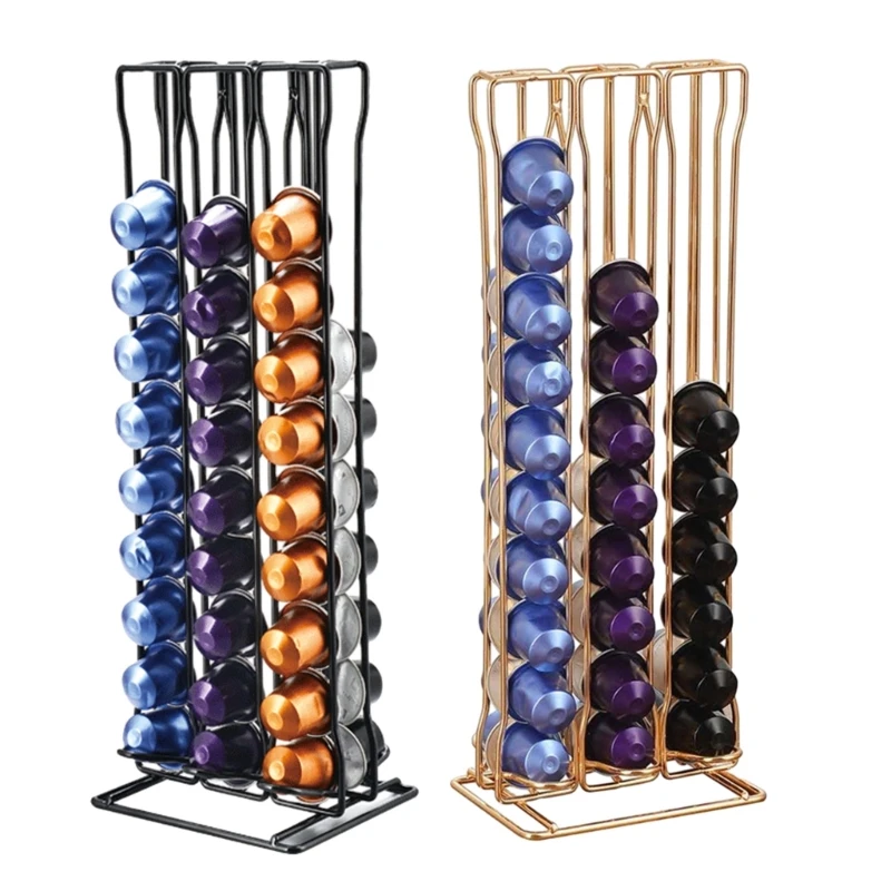 

Versatile Coffee Storage Rack Portable Storage Rotatable Display Stand