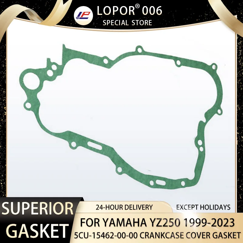 

LOPOR Motorcycle Engine Cranks Rods Crankcases Gasket For YAMAHA YZ250 1999-2023 YZ 250