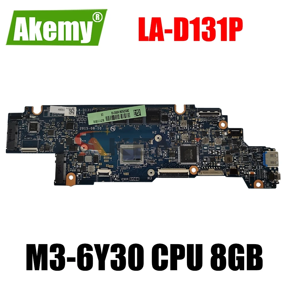 

BIZY1 LA-D131P For Lenovo YOGA 700-11ISK Laptop Motherboard With M3-6Y30 CPU 8GB RAM LA-D131P MainBoard 100% Fully Tested