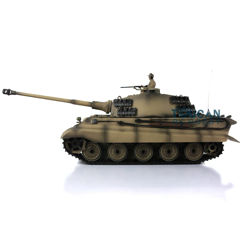 HENG LONG 1/16 7 0 обновленный Радиоуправляемый Танк King Tiger 3888A W/ 360 °