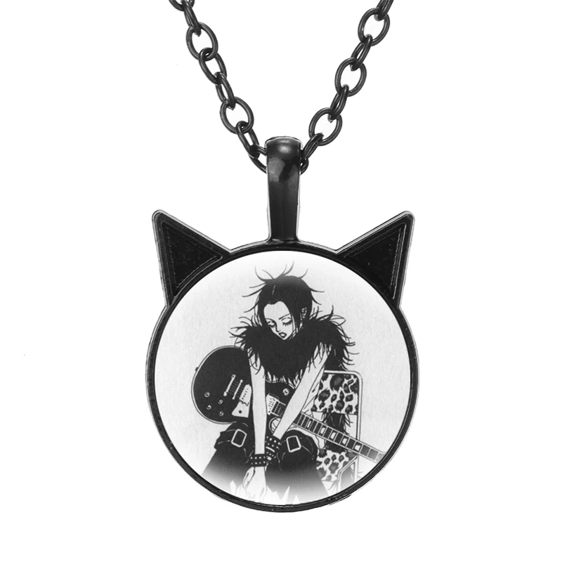 Японское ожерелье с кошачьими ушками Нана из аниме фигурка Осаки стеклянные