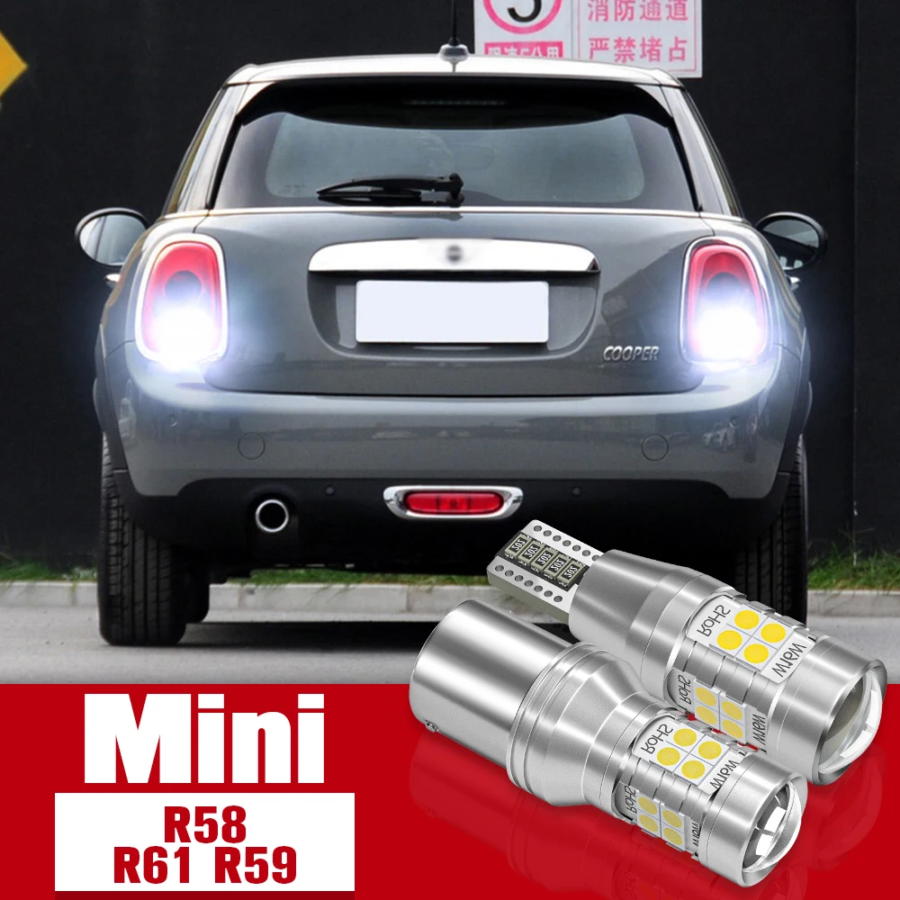 

2pcs Reverse Light Accessories LED Bulb Lamp For Mini Cooper Coupe R58 Paceman R61 Roadster R59 2011-2016 2012 2013 2014 2015