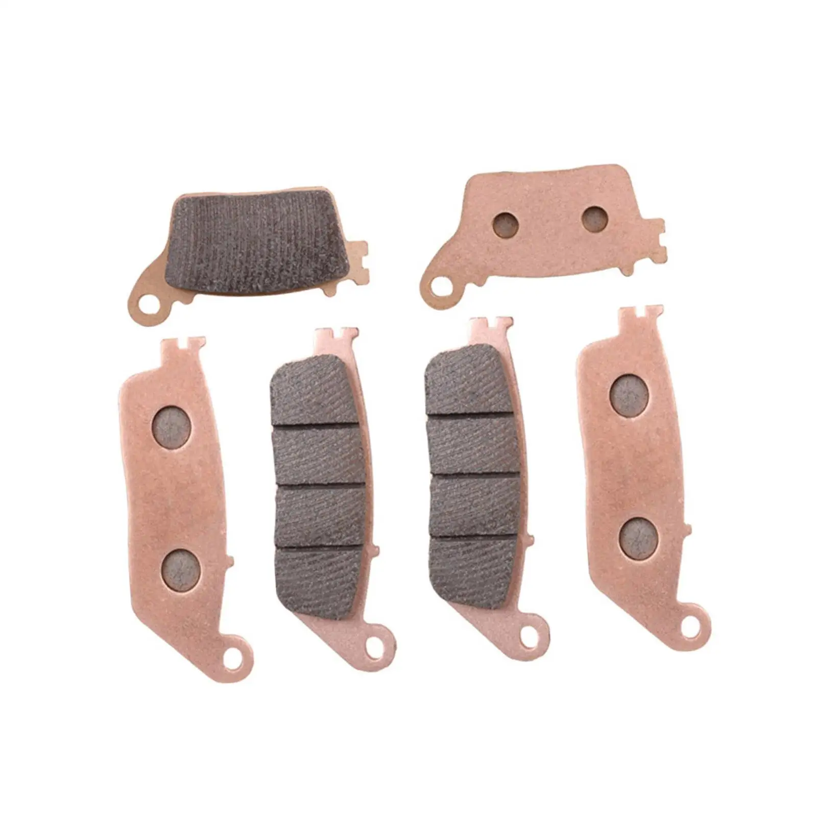 

6 Pieces Front Rear Brake Pads Set Motorcycle Replacement Part for Honda CB600 F7 F8 F9 Fa FB FC CBR600 FB FC Durable