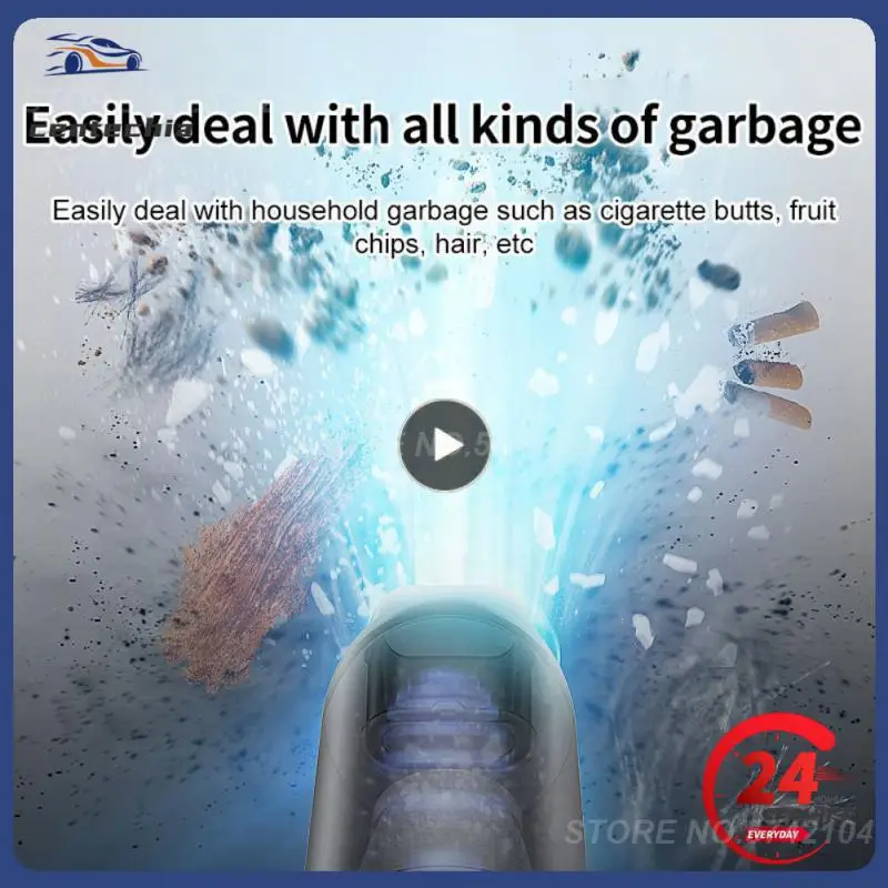 

1PCS Car Wireless Vacuum Cleaner 120W 600kPa Super Suction Cordless Handheld Auto Vacuum Home Car Dual Use Mini Vacuum Cleaner