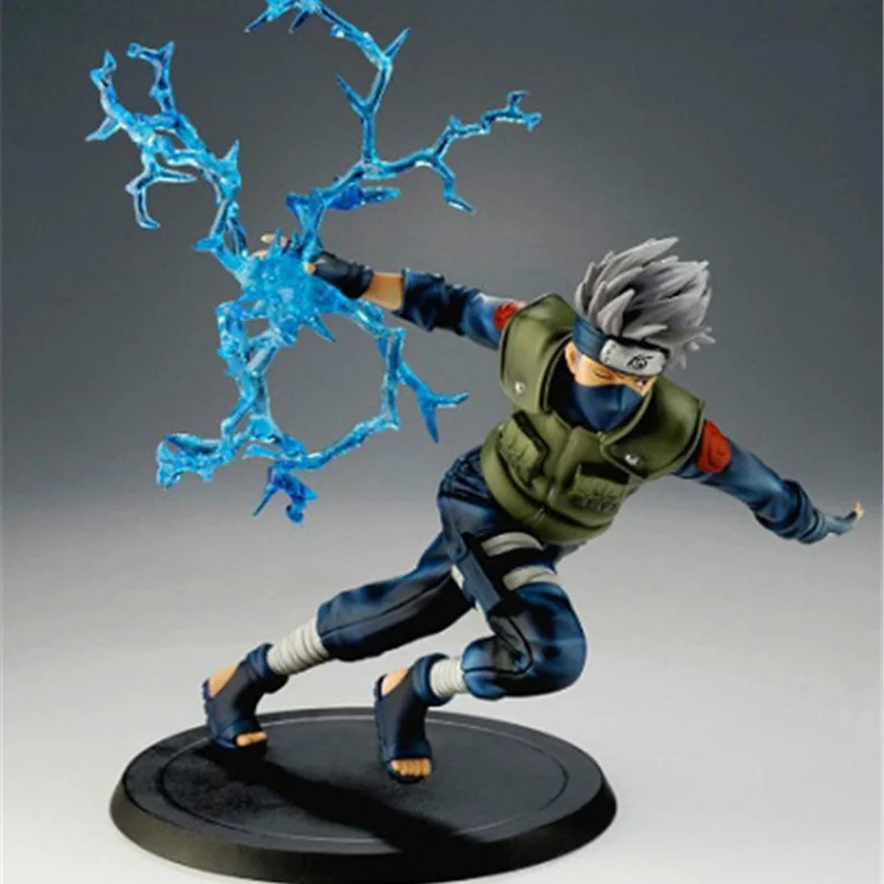 

16cm Anime Naruto Ninja Thunder Kakashi Sasuke Hokage Action Figure Model Decoration Doll Statue Collectible Toy Children Gift