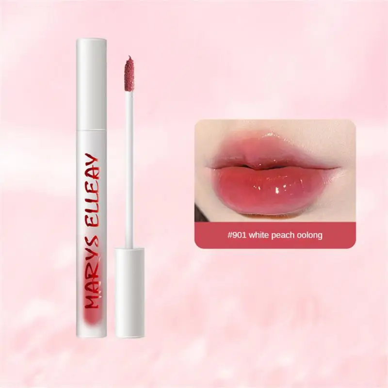 

MARYS ELLEAY Air Mirror Water Light Lip Glaze Non-stick Cup Does Not Fade Lipstick Moisturizing Waterproof Sweatproof Makeup
