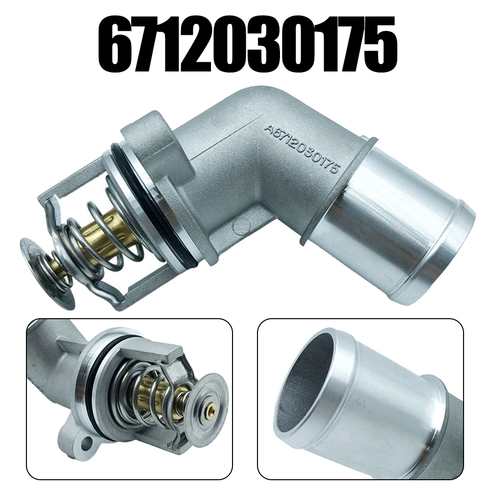 

Engine Coolant Thermostat 6712030175 For Ssanyong Actyon 2 Generation 2011–present D20DTF Engine (2.0 D) FOR Korando 3 Generatio
