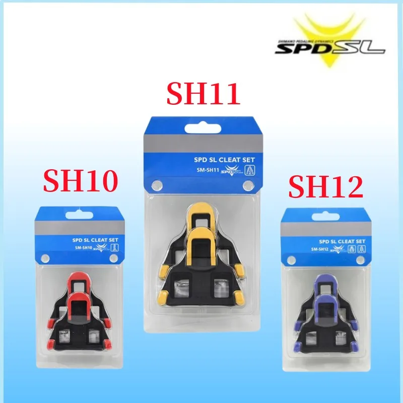 

SH11 SH10 SH12 Road Bike Pedal SPD Cleat Bicycle Cleats Original Box Shoes Cleats Bike Pedal Road Cleats Speed System