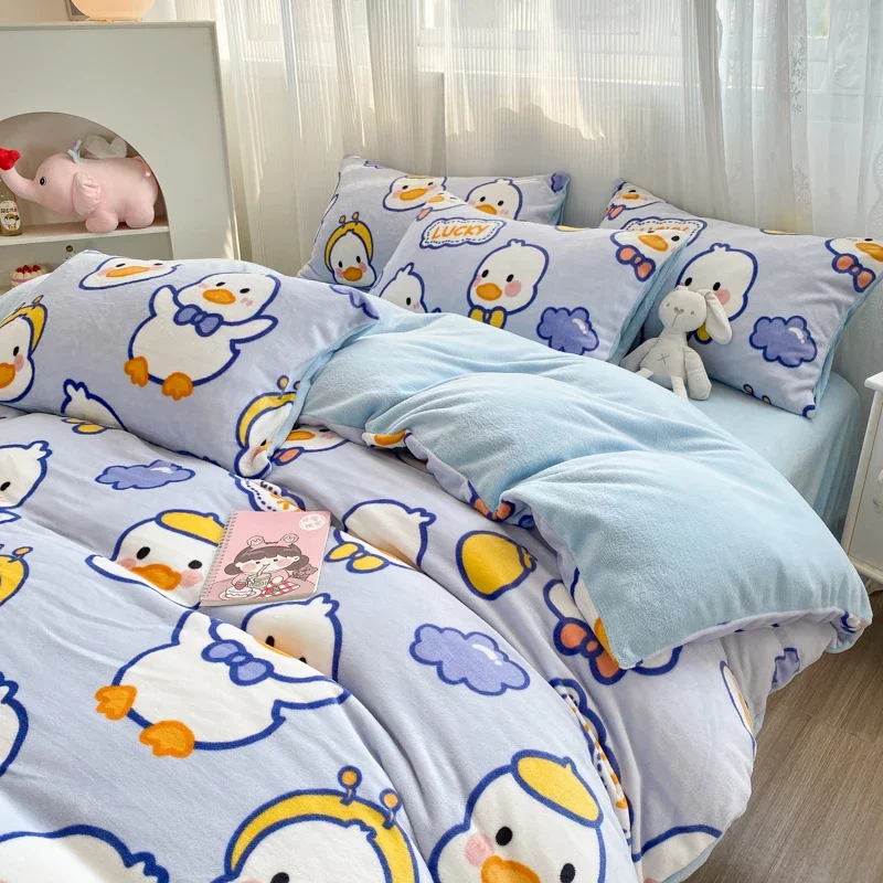 Комплект постельного белья Cartoon White Duck 3 шт.