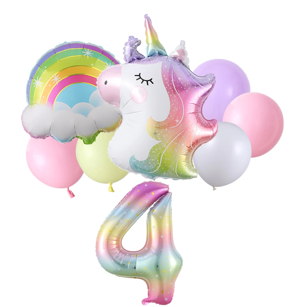 

Радужный шар-единорог Partigos 40 дюймов