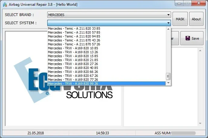 Фото TruckEPC3 EcuVonix Full Pack (DTC Remover 2.5.6 +IMMO Универсальное декодирование 4,5+ EDC17 Checksum Calc + AIRBAG Universal Repair 3.8 №3