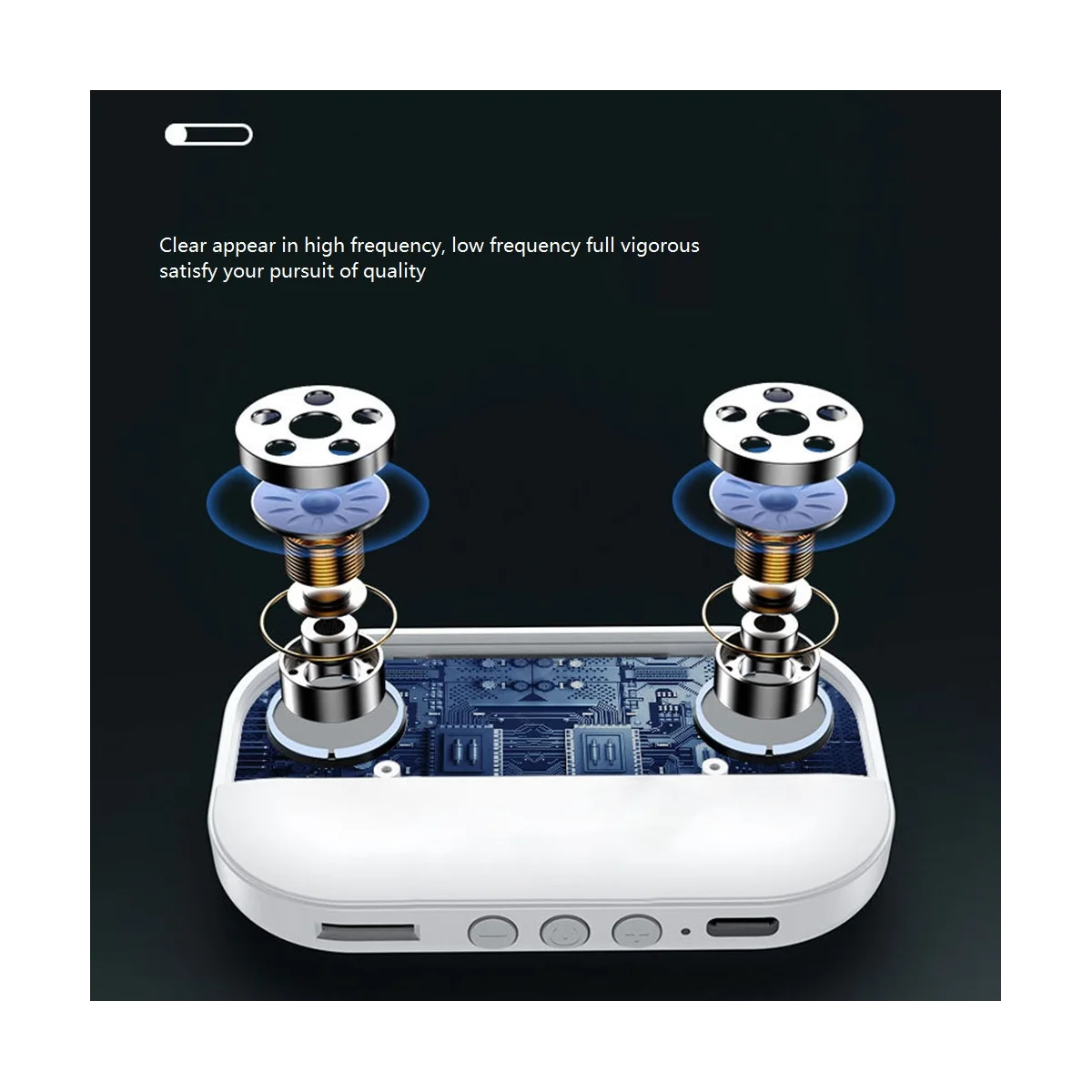 Беспроводная музыкальная шкатулка костной проводимости