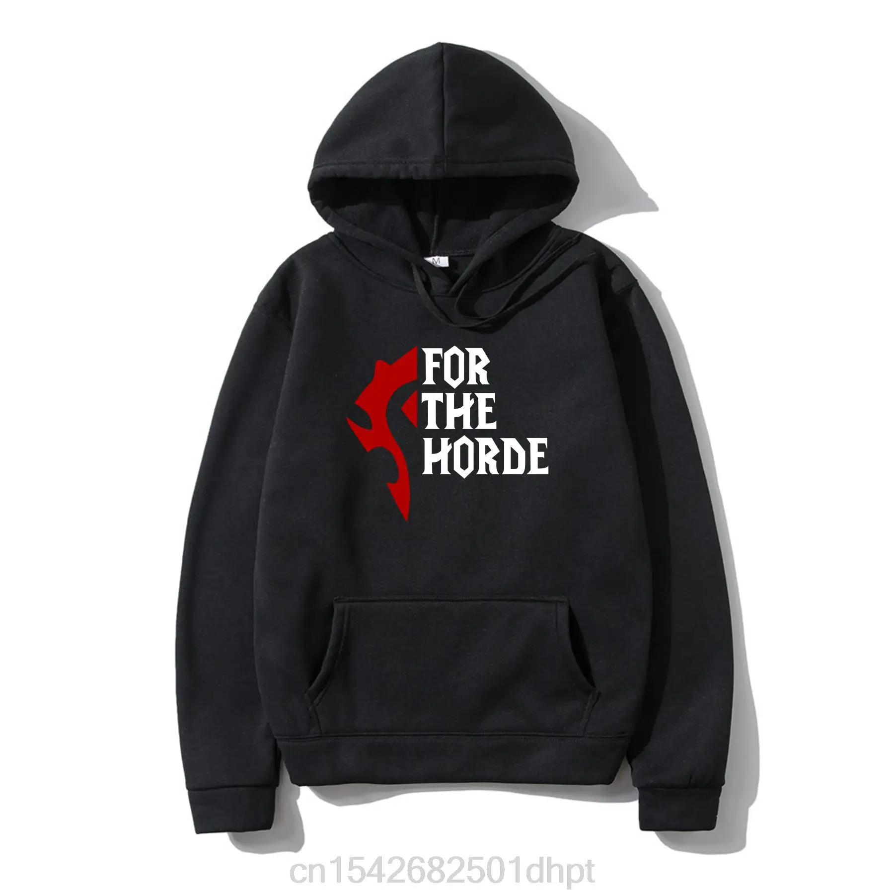 

Men/women Fashion Hip Hop Long Sleeve Oversize For The Horde! World of Warcraft Hoodies Unisex Clothes Anime Sweatshirt Vintage