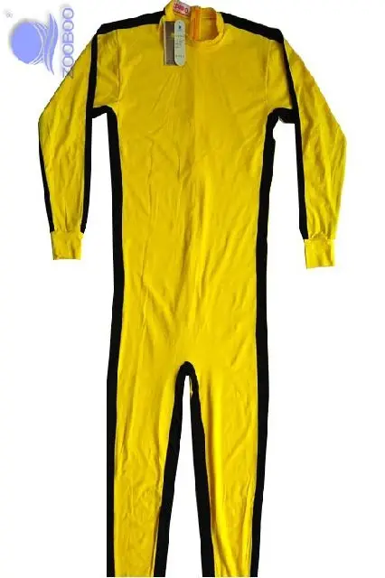 Классическая желтая Униформа кунг-фу костюм Брюса Ли для косплея JKD Jeet Kune Do Death Game