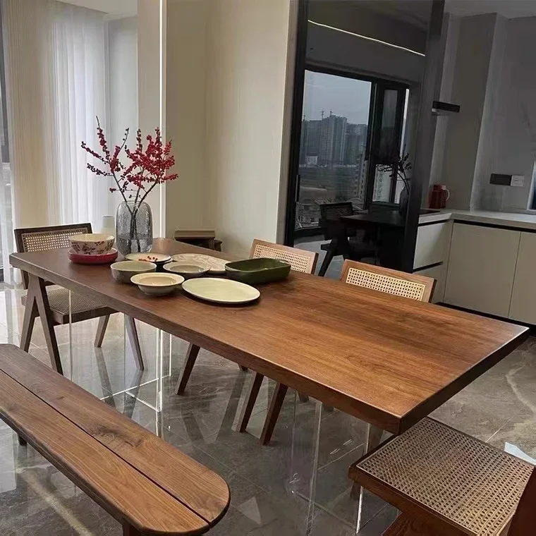 Более специальный большой размер деревянная столешница для обеденного стола