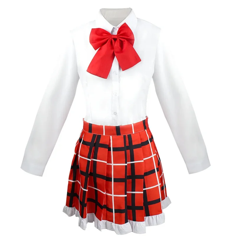 Женский костюм для косплея Chunibyo парик юбка Униформа на Хэллоуин