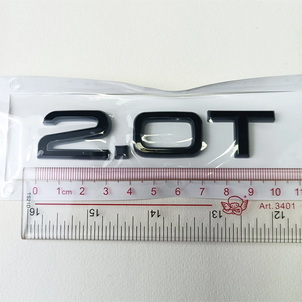 Автомобильные наклейки на багажник крыло 2 0 т эмблема черная для Audi TFSI 30TFS 35TFSI 40TFSI