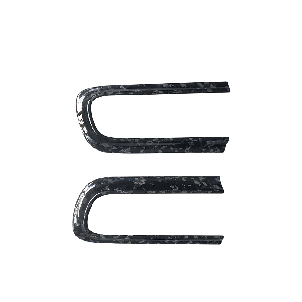 Кованый углеродный Автомобильный задний фонарь декоративный чехол для Dodge Challenger