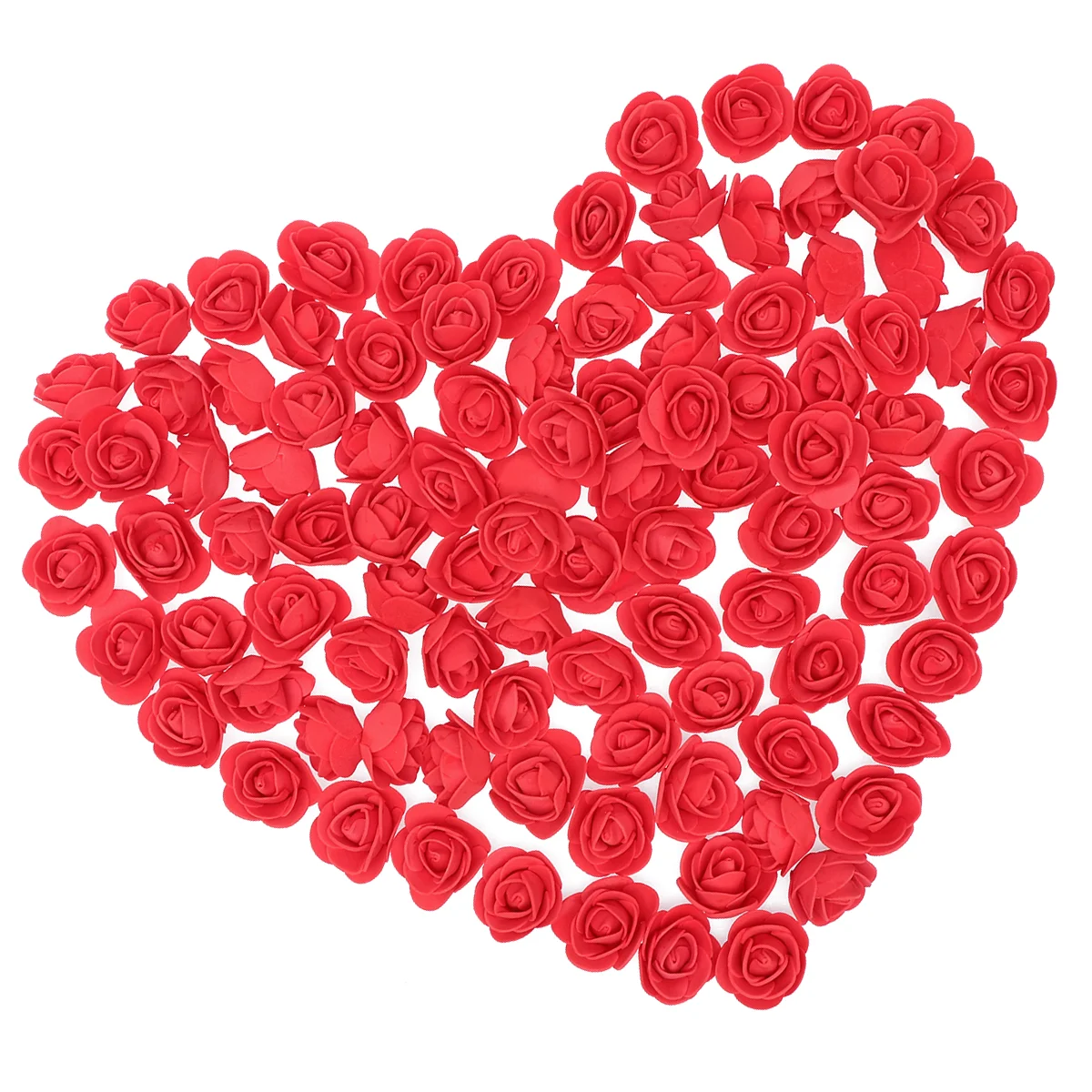 

Rose Artificial Heads Roses Flowers Flower Fake Foam Wedding Mini Crafts Decoration Decor Diy Red Head Bouquet Bouquets Petals