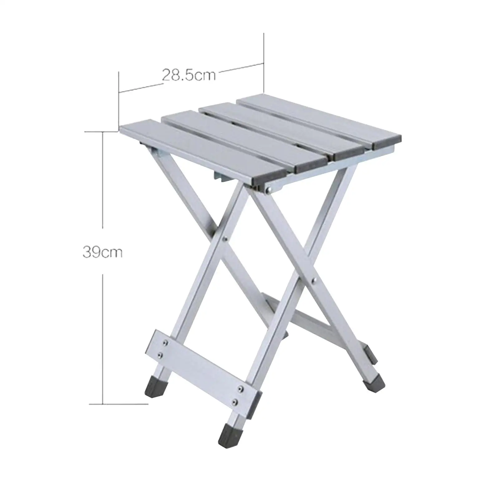 

Folding Camping Stool Ultralight Aluminum Alloy Collapsible Stool Foldable Stool for Travel Picnic Garden Backpacking Backyard