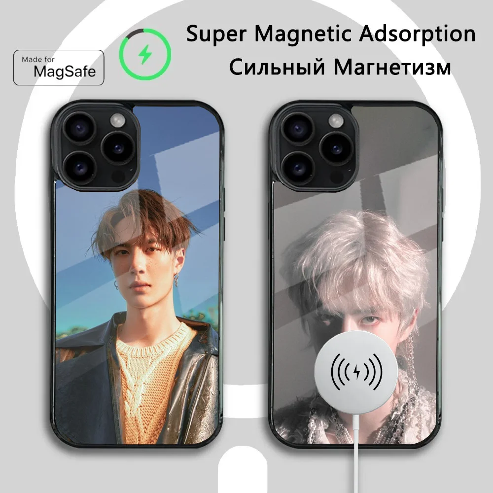 Чехол для телефона Actor W-Wang YiBo iPhone 16 14 13 12 11 Plus Pro Max Mini Magsafe с магнитной беспроводной