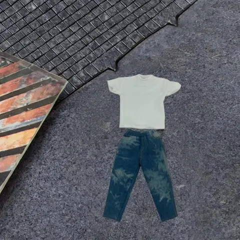 Перфеклан 1:6 футболки и джинсы для кукол