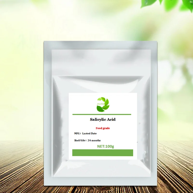 

99% салициловая кислота, порошок, удаление акне, удаление черных точек на куриной коже с большими порами, отбеливание