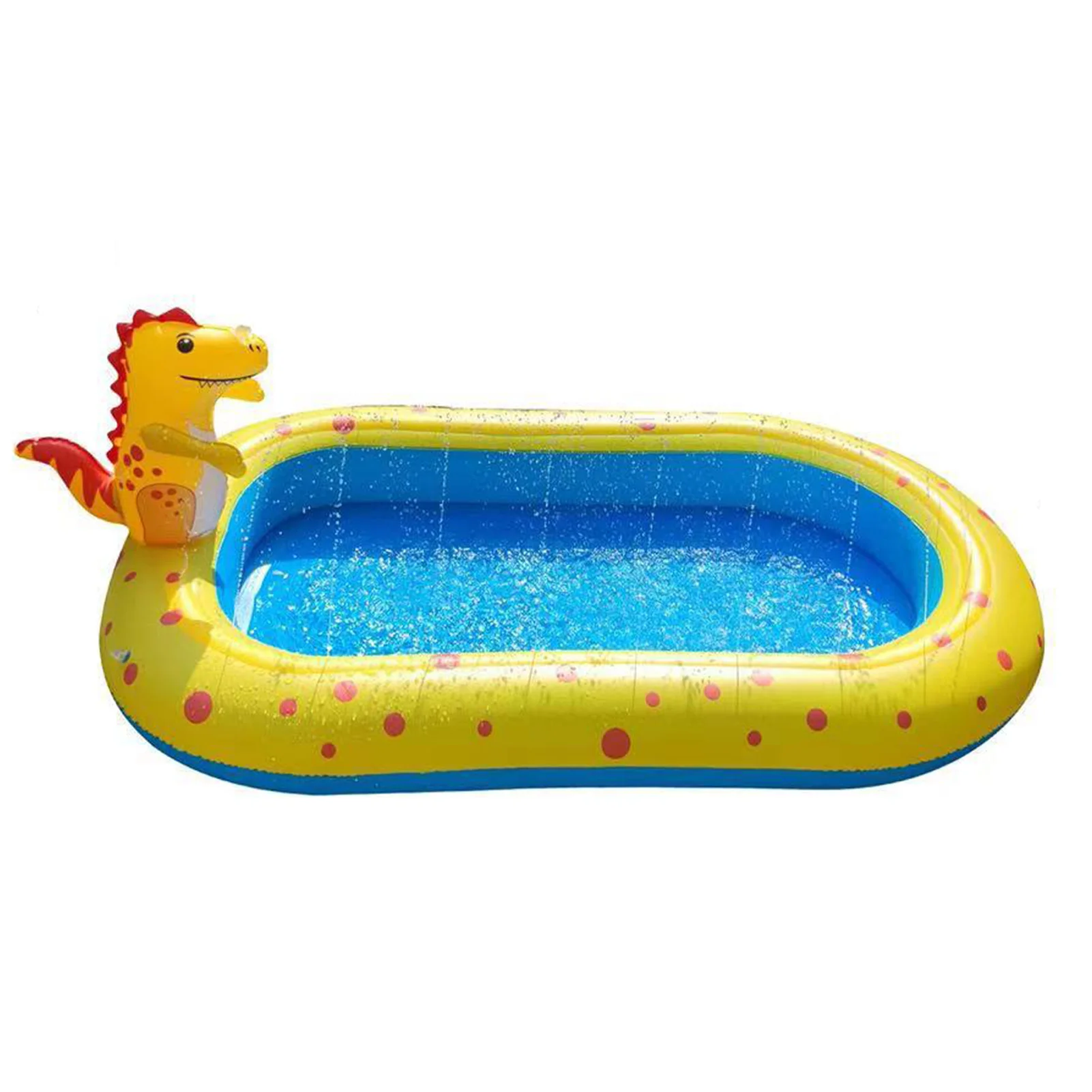 

Разбрызгиватель для детей на тему животных, надувная подушка для начинающих ходить детей, водные игрушки для использования на открытом воз...