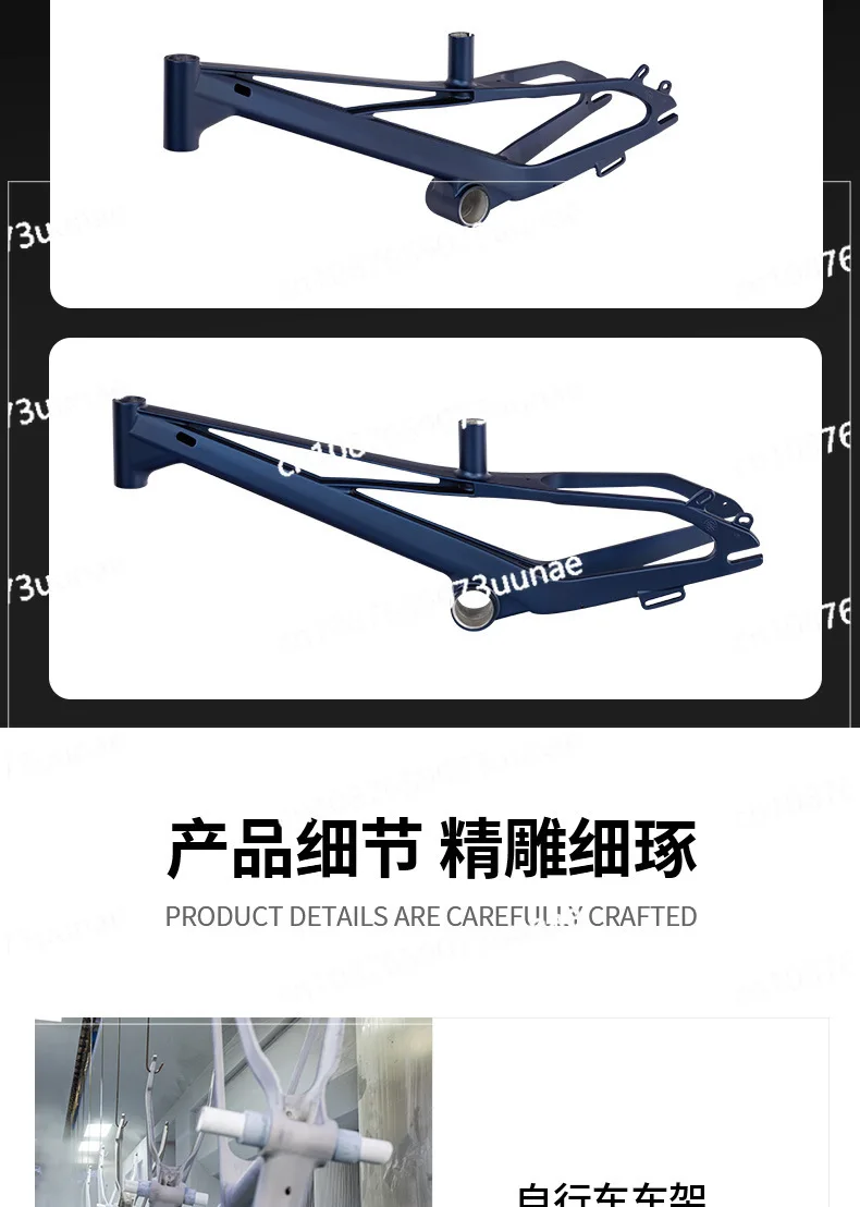 Прямая продажа с завода 18-дюймовая рама велосипеда из магниевого сплава горного