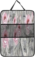 collection of paintings with pink roses interior accessories anti kick pads for car seatsanti scratchanti dirtysuitable for m