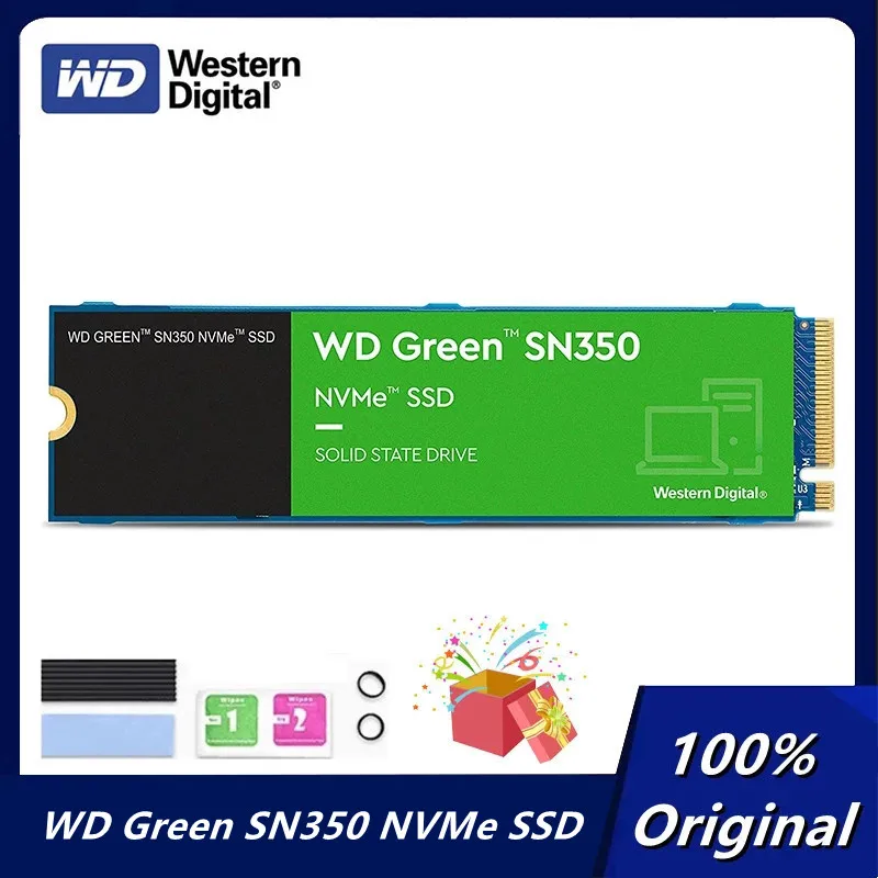 

Western Digital WD SN350 2TB 1TB 480GB 240GB SSD NVMe PCIe 3.0 M.2 2280 Internal Solid State Drive Up to 3200MB/s For desktop la