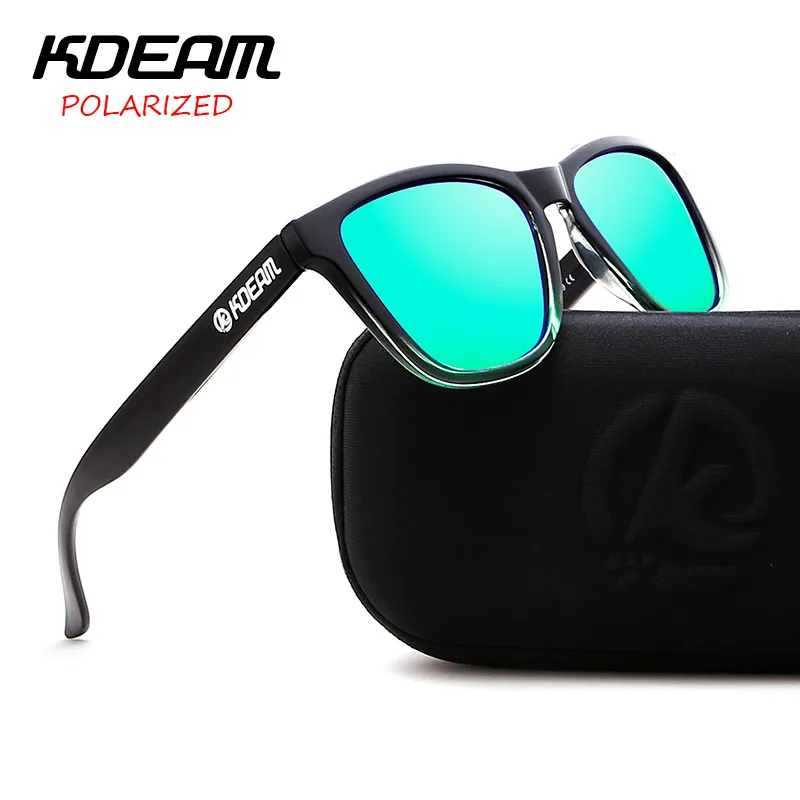 

KDEAM Polarized Glasses Men Women Sport Cycling Sunglasses Tourism Camping Hiking Fishing Eyewear Driving Anti-Glare Lens Goggle