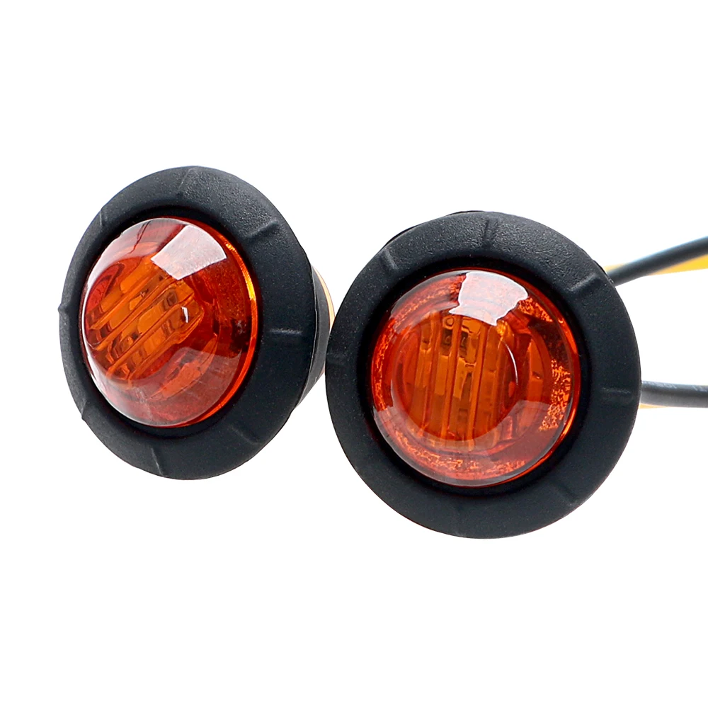 

Габаритные огни для грузовика, 12 В, боковой габаритный фонарь для прицепа, задний стоп-сигнал, Аксессуары для автомобилей