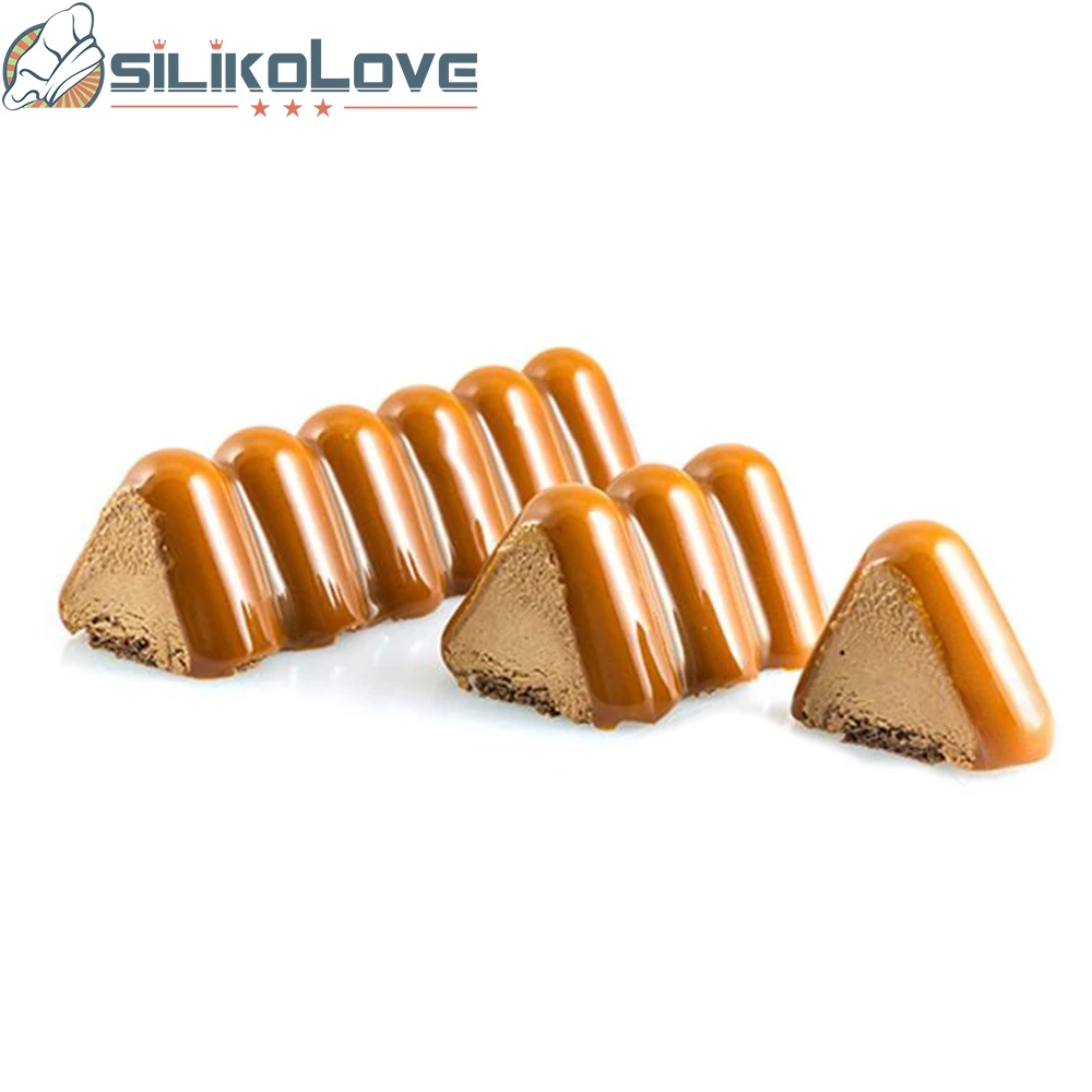 Силиконовая форма SILIKOLOVE для выпечки во французском Муссе Большая гусеница | Дом и