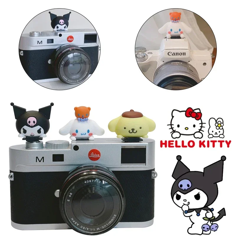 Hello Kitty мультфильм DSLR Камера Flash Горячий башмак защитный чехол для Canon Nikon Sony Olympus