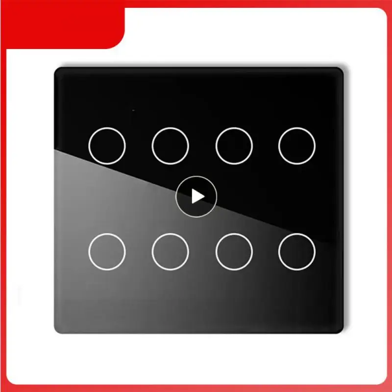

Wifi Smart Switch Wifi 2.4ghz Adjustable Wireless Wall Switches Glass Screen Touch Panel Smart Home Wifi Smart Light Switch
