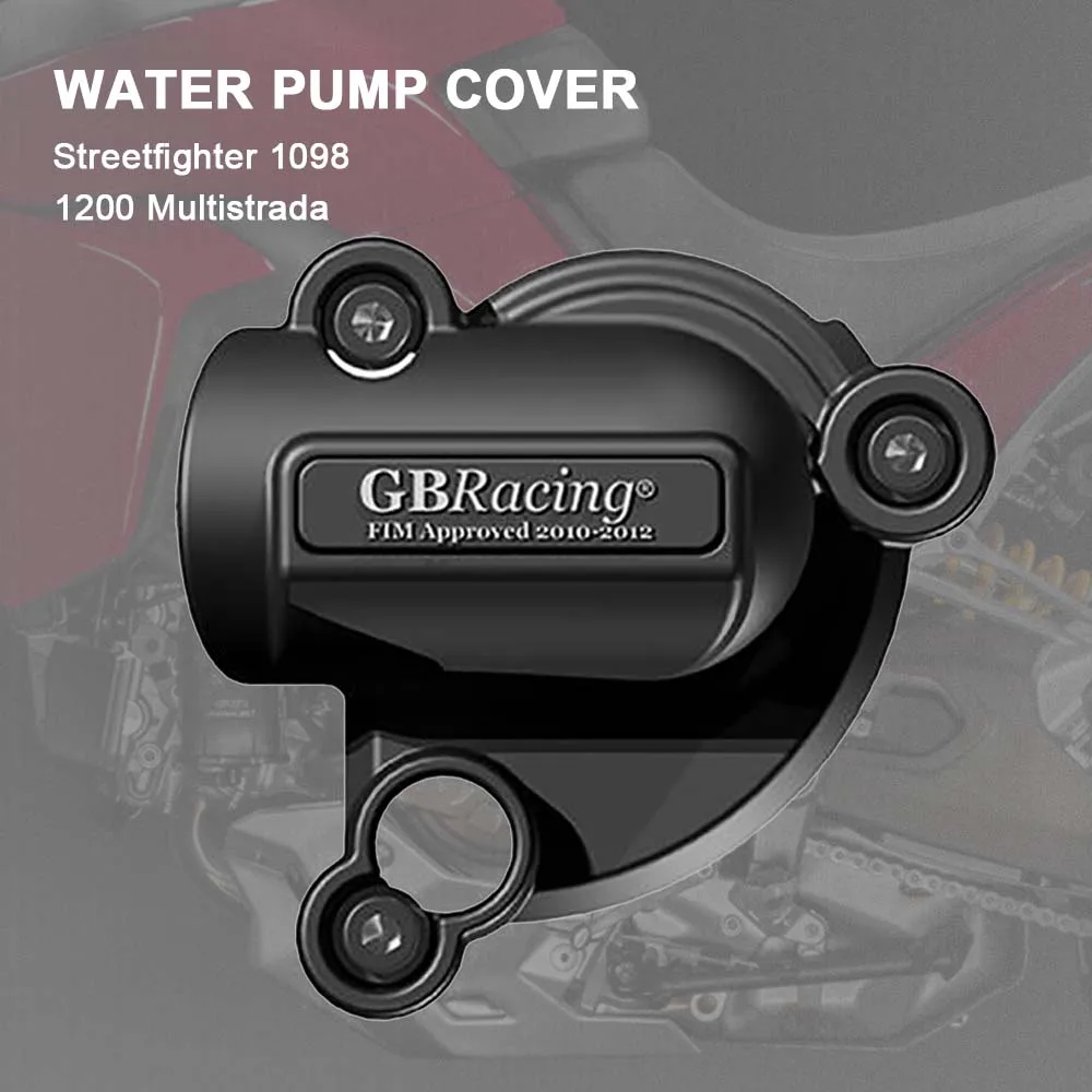 

Water Pump Guard Cover Motorcycle Protection Case For GB Racing For Ducati Streetfighter 1098 Multistrada 1200 Accessories