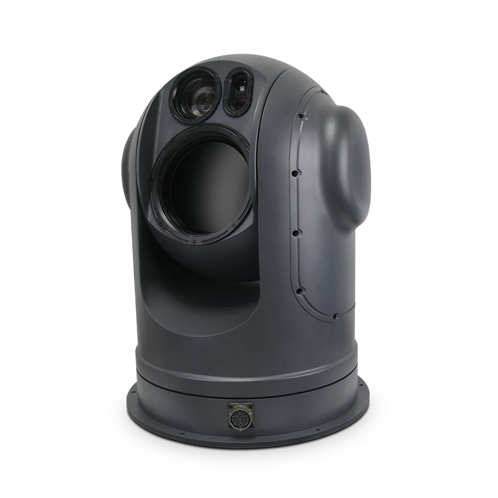 Фото Гироскопический стабилизированный 90-кратный оптический зум LRF Marine PTZ HD4K IP67 водонепроницаемый, с двусторонней аудиосвязью, 4G WiFi, дальнего радиуса действия №2