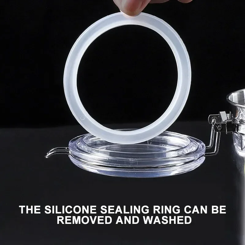 Контейнер Для Хранения Продуктов Питания Из Нержавеющей Стали 304 Герметичная