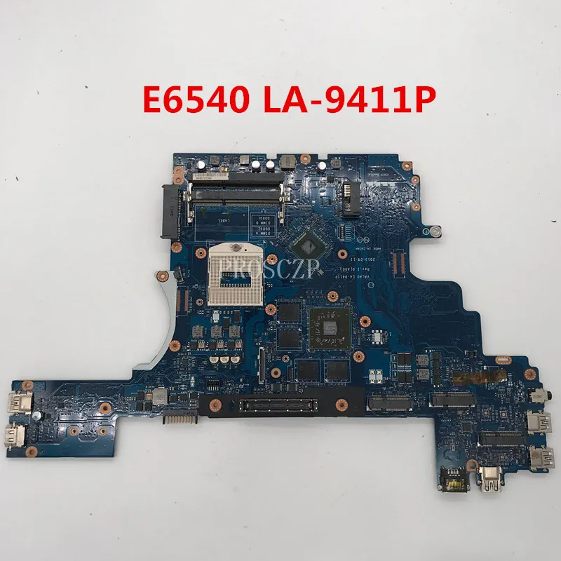 

Free shipping For DELL Latitude E6540 Laptop Motherboard VALA0 LA-9411P PGA947 HD8790M 2GB gpu 100% working well1