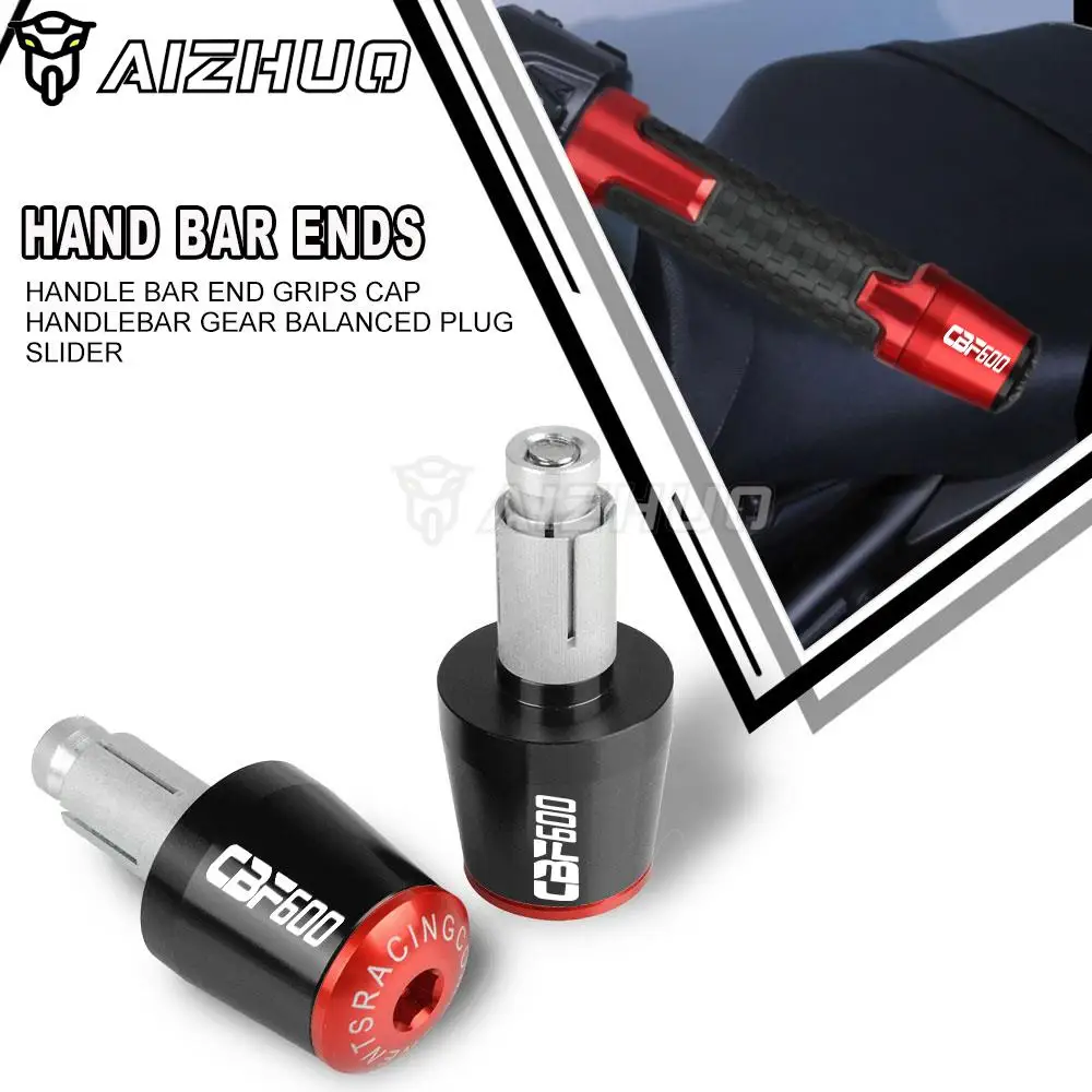 

Motorcycle Handlebar Grips Silder Plug Caps Handle Bar End Weight For Honda CBF600 SA 2004-2013 CBF600N NA CBF 600 S SA 2006 07