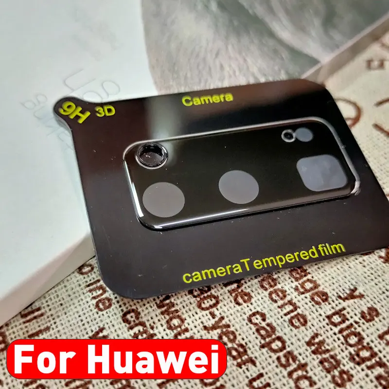 

3D Camera Lens Film For Huawei Honor 30s 30 Pro V30 Nova 7 SE P40 Pro Lite Full Cover Lens Case For Huawei Mate 30 40 Pro Glass
