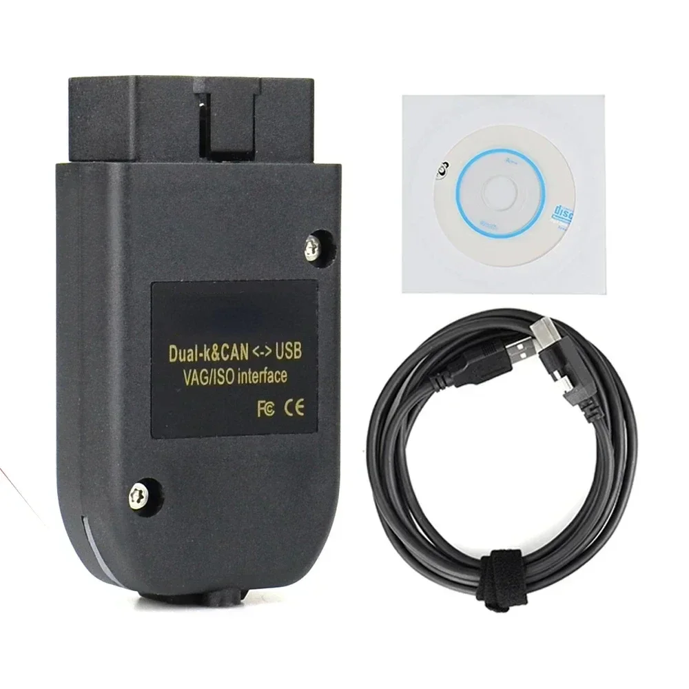 Фото Новейший диагностический кабель V25.3 ForVcsS ForVaGCOM Scanner HEX/hex V2 OBD V24.7 FOR V-w/AUDI/Skod Seat software Unlimited VlNs №4