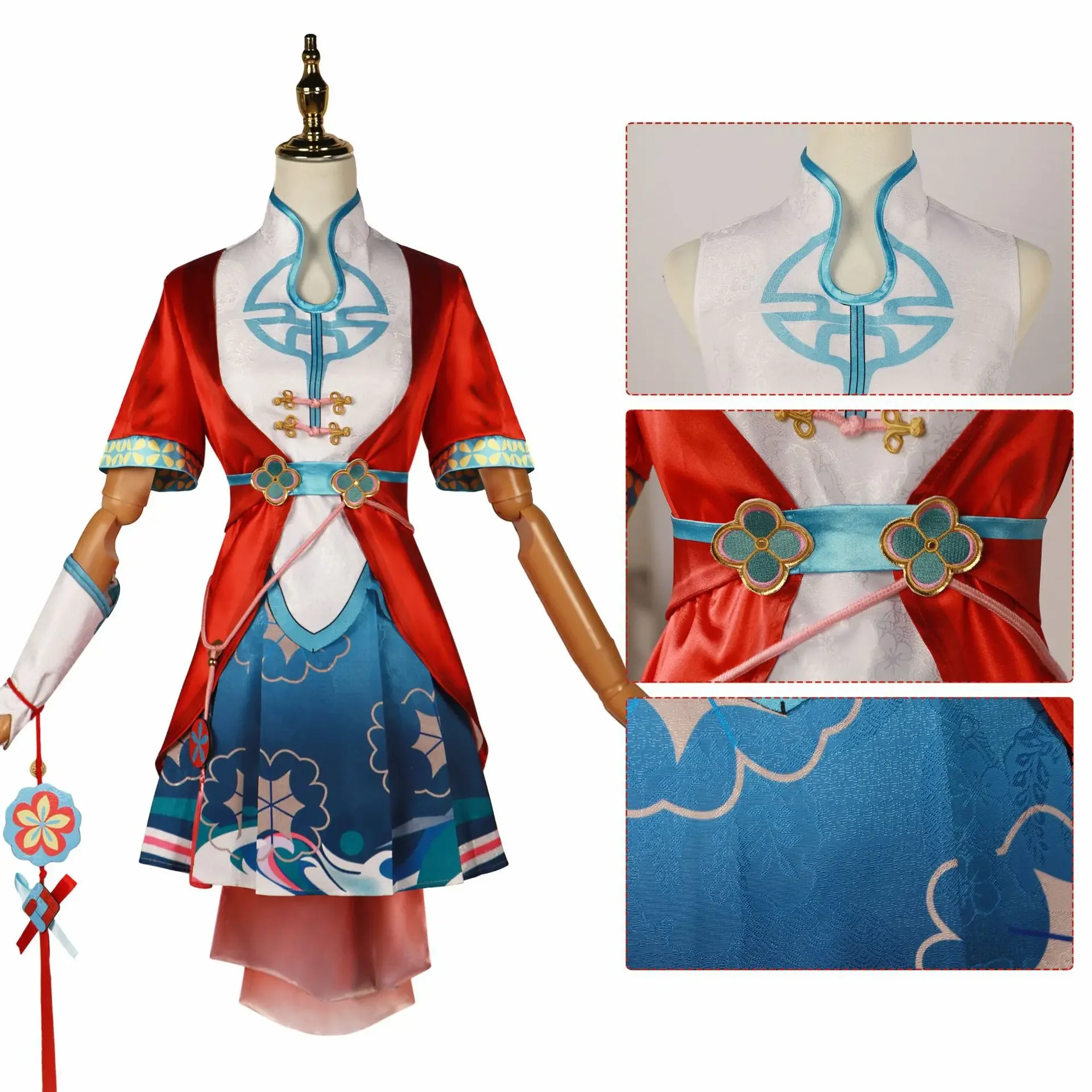 Xishi Cosplay Costume Game Honor of Kings Linglong Chinese Style Outfits Glory Suit Halloween Carnival Party Uniform Women