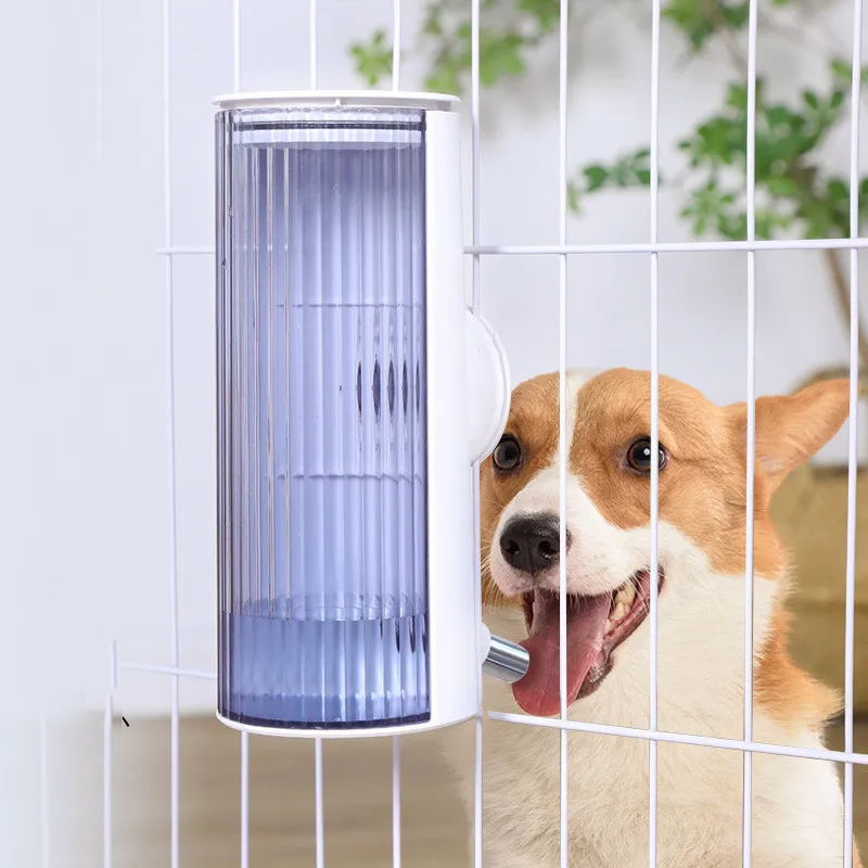 

700ML Pet Water Dispenser Dog Water Bottle Ball Type Non-Wet Mouth Water Feeder Safe and Healthy Cage Pet Supplies Puppy Feeding