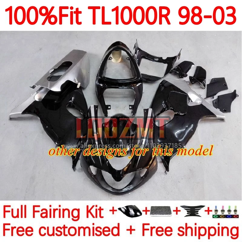 Инъекция TL1000 для SUZUKI SRAD TL 1000 R 1000R 98 99 01 02 03 желтый черный TL1000R 1998 2000 2001 2002 2003